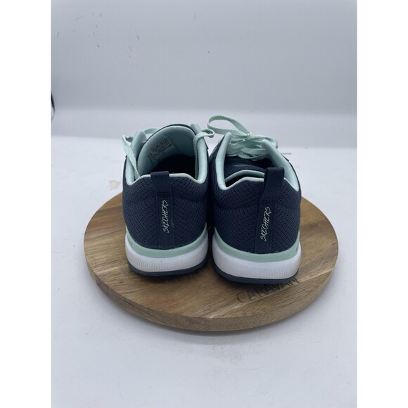 Skechers Flex Appeal 3.0 Sneakers Womens 9 Blue Memory Foam Comfort Shoes - Picture 6 of 11